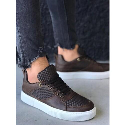 Knack Günlük Ayakkabı 035 Kahverengi Yeni Sezon Hızlı Kargo Tüm Kıyafetlere Uygun Olarak Tasarlandı Hava Geçirgen Kumaşlar