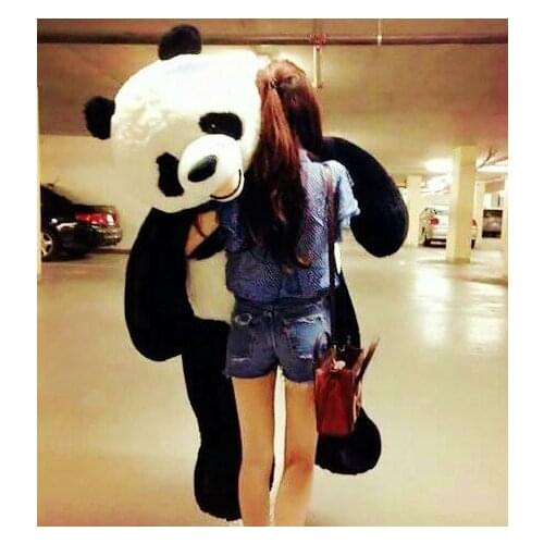 Stuffed toy huge 175cm Gaint panda plush toy panda doll hugging pillow gift,Valentines Day, Xmas gift 0558