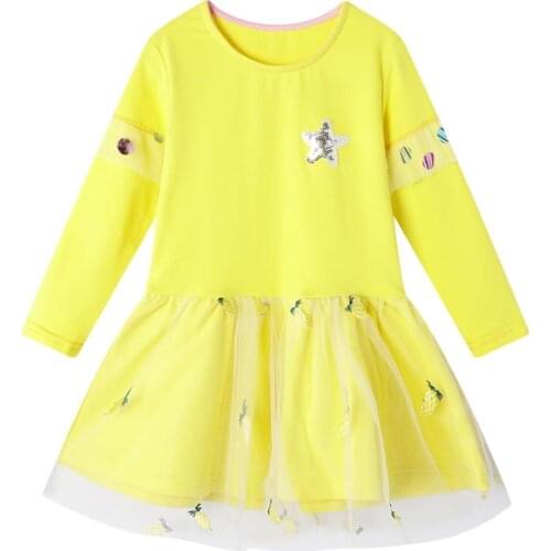 Autumn Spring Girls Dress Children Princess Dress Girl Super Fairy Mesh Hot Baby 2021 Clothes