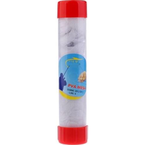 PVA Mesh Wide Tube & Refills Stocking Boilies Baits Bag Water Dissolve Bag