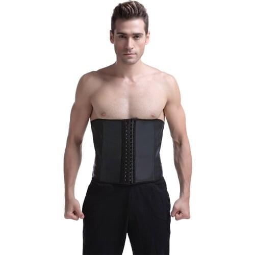 New Men Belt Neoprene Man Shaper Male Waist Trainer Cincher Corset Men Body Modeling Belt Tummy Slimming Strap Fitness Shapewear