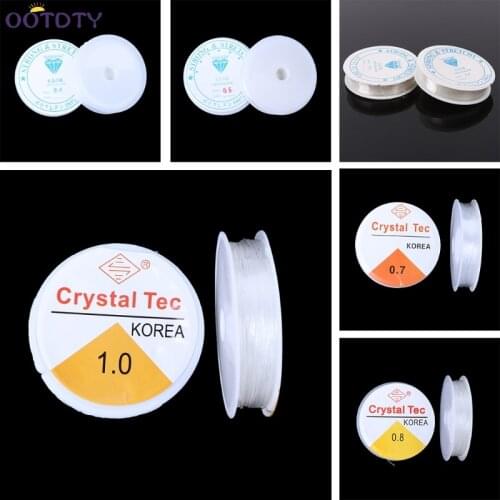 0.4-1mm Strong Elastic Stretchy Beading Thread Cord Bracelet String For Jewelry Making