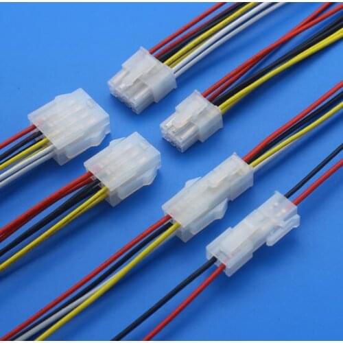 1 set 30cm Wire Length 18AWG 2-18 Pin Pitch Male Female Plug Socket JST 4.2mm 5557/5559 Wire Cable Connector