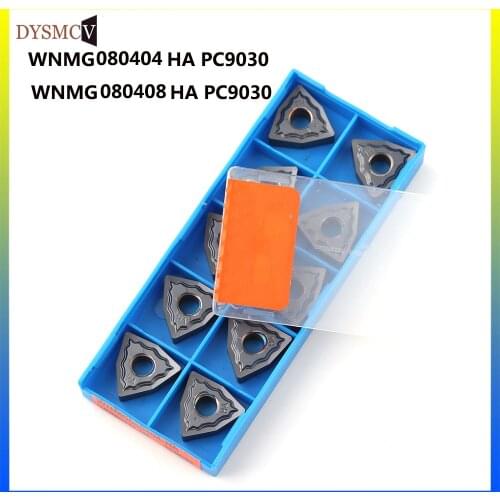 100% original WNMG 080404 WNMG 080408 HA PC9030 carbide blade CNC blade high quality turning tool for stainless steel M