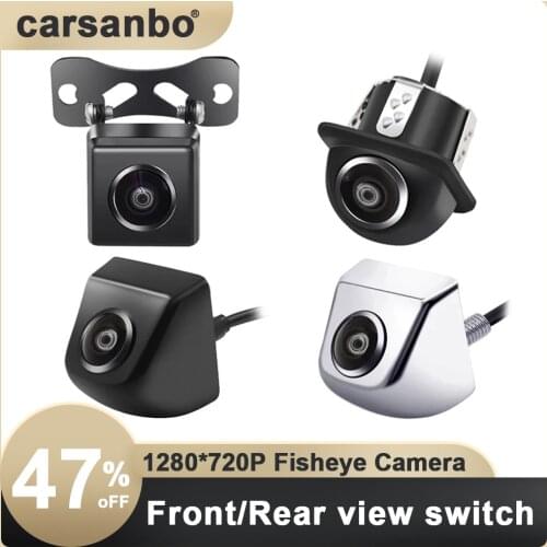 180 Degree Lens Starlight RearView Camera Fish Eye Night Vision Reversing Backup 720P HD OEM Factory Quality
