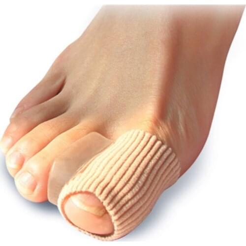 2 Pcs Toes Separator Hallux Valgus Corrector Silicone Bone Thumb Straightener Bandage Bunion Stretchers Protector Foot Care