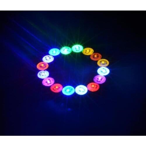 6*15mm Earring Light Up Flash Led Earring Stud Blink Men Woman Magnet Earrings Dance Party Accessories