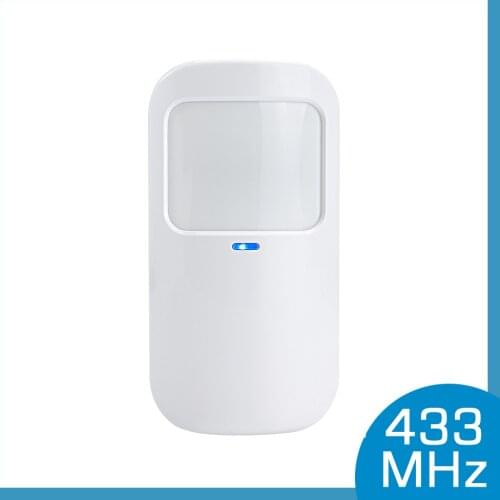 Wireless Motion PIR Detector 433MHz Movement Sensor With Battery For Wifi GSM Home Security Alarm System Burglar