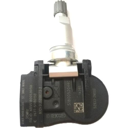 4pcs Tire pressure monitoring sensor Tire pressure sensor For Kia K5 529332M000 52933-2M000