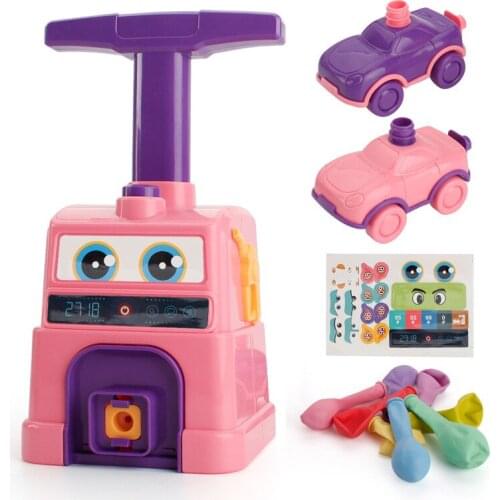Childrens Enlightenment Fun Powered Balloon Car Kindergarten Science Experiment Sliding Toy Childrens Educational Toys
