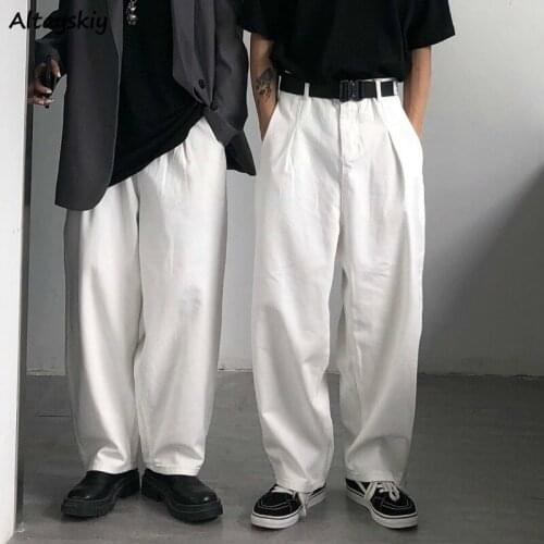 Wide Leg Jeans Women Couple Loose High Waist Leisure Harajuku Baggy Japanese Style Ins Retro Couple Minimalist Female Bottom Ins