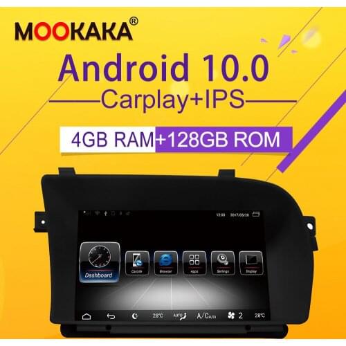 IPS Android 10.0 8+128G Car GPS Navigation For MERCEDES-BENZ Radio Multimedia Auto Audio Stereo Recoder Head Unit DSP Carplay