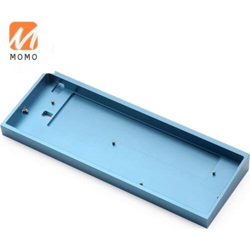 Custom Multicolor machining anodizing Aluminum Mechanical Keyboard plate case