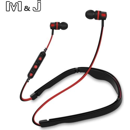 M&J Flex 2 Wireless bluetooth earphone Sport in-ear bluetooth earpiece stereo running earbuds with Mic ear phone for phones