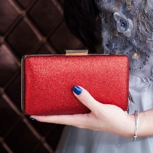 Fashion womens Evening Bag Wedding Party hand bag flash shoulder bag chain cross bag zero wallet 2021 ROOGLI