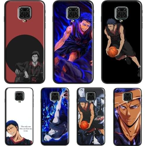 Daiki Aomine Kuroko No Basuke Anime For Xiaomi Redmi Note 10 7 8 9 Pro Note 8T 9S Soft Case For Redmi 9T 9A 9C K40 Pro Cover