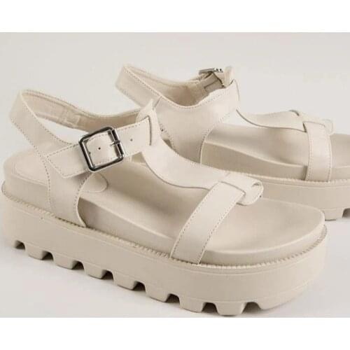 RZSMTYA 2021 New Sandals Women Summer Shoes Woman Wedges Platform Sandals Fashion Mouth Rome Sandals Women Shoes Designer