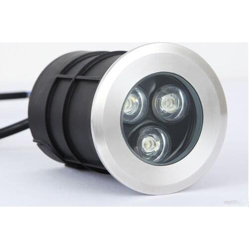 ONDENN LED Underground 1x3W 3x3W LED Inground Lamps 3W 9W Buried Garden Yard Path Landscape Spotlight Outdoor Lighting IP68