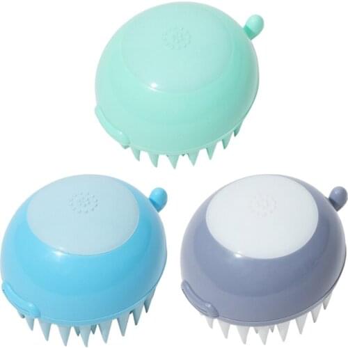 Pet Grooming Brush ABS for remove Loose Hair Shower Cleaning Supplies Grooming Massage Tool