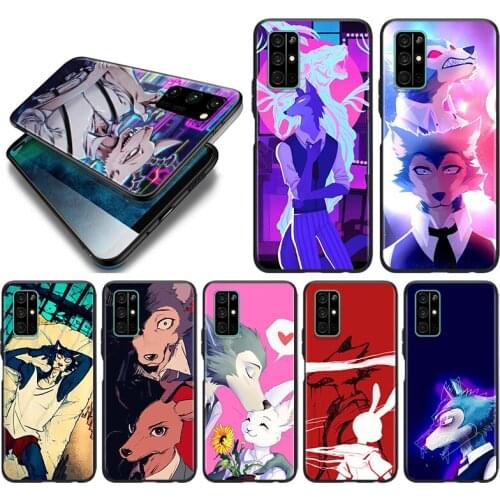 Anime BEASTARS LOVE Silicone Cover For Huawei Honor 10i 10 9C 9A RU 9X 9N 9S 9 Pro Lite Play 3E V9 Black Phone Case