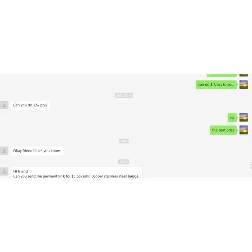 Shipping cost dedicated link