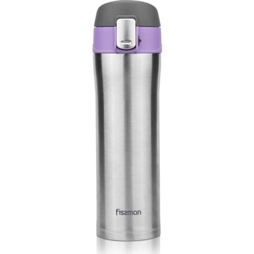 Stainless Steel 420ML Water Bottle Silicone Seal Vacuum Flasks Thermos Bottle Thermal Cup Indoor Mug For Home Office Bottle