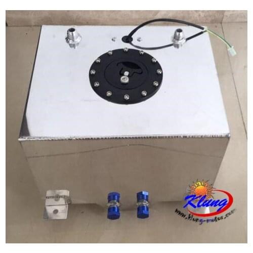 Klung 20L racing fuel cell, aluminum alloy fuel tank ,racing car buggy gas tank ,go kart ,utv, side by side off road gas tank