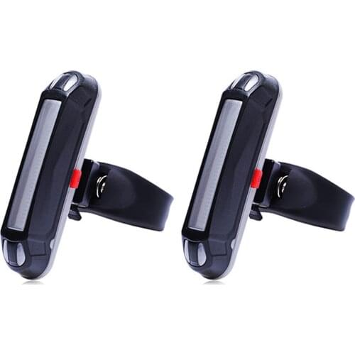 LED Bike Tail Light USB Rechargeable Bicycle Cycling Rear Safety Flashlight for Effective Working-out Accessories