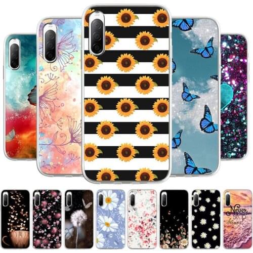 For Sony Xperia XA Ultra M5 M4 M2 C6 C4 C3 E5 Protective Soft TPU Silicone Mobile Phone Case Luxuxry Summer Flower Cover Shell