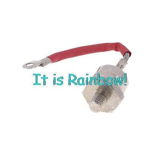 11.11 Free Shipping Red Rubber Coated Wire Ceramic Insulator Stud Mount Rectifier Diode 1200V 50A