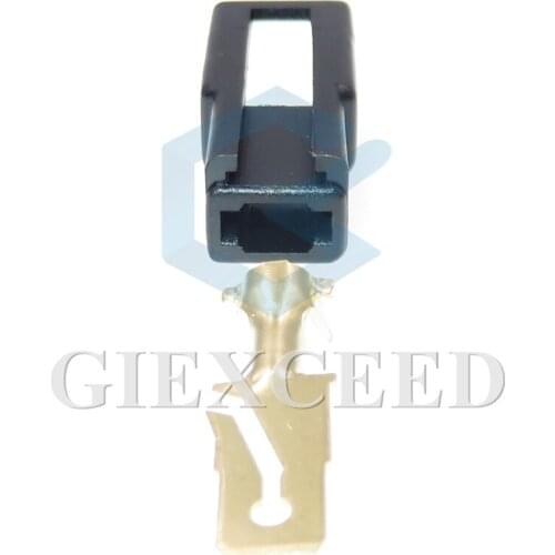 2 Sets 1 Pin 6.3 Series Electric Cable Large Current Socket With Pins Auto Accessories Automotive Unsealed Plug