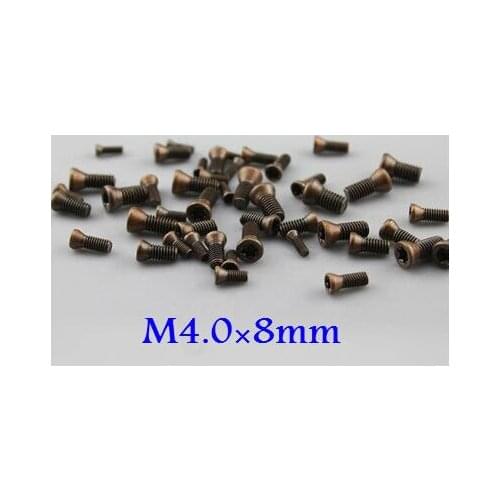 50pcs M4.0*8mm CNC lathe tool spare screws Torx screws