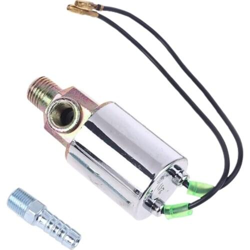 1/4" Car Metal Train Air Horn Electric Solenoid Valve DC 12V Dropshipping