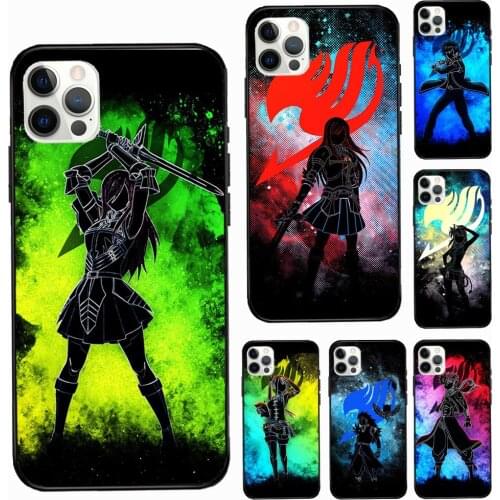 Fairy Tail Anime Soft Cover For Apple iPhone 11 12 Pro Max mini SE 2020 X XR XS Max 7 8 Plus Phone Case