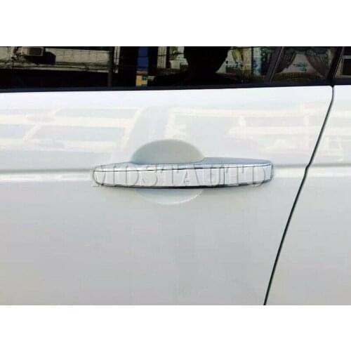 For Jaguar F-Pace X761 2016- 2018 ABS Chromed Door Handle Cover Trim 8pcs Car Accessories Interior Car Decor Car Trim