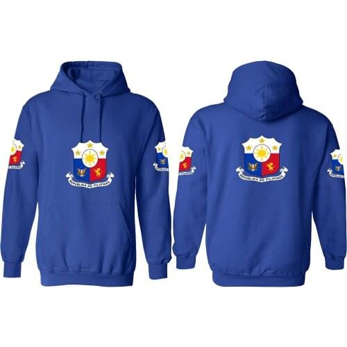 PHILIPPINES male pullover custom name number phl sweatshirt nation flag ph republic pilipinas filipino print text boy clothing