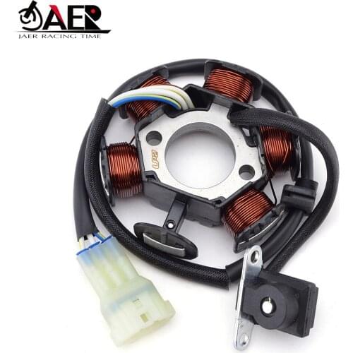 JAER Motorcycle Generator Stator Coil for Honda TRX90X 2009-2017 TRX90EX TRX 90 EX 2007-2008 TRX90 TRX 90 2006 31120-HP2-671