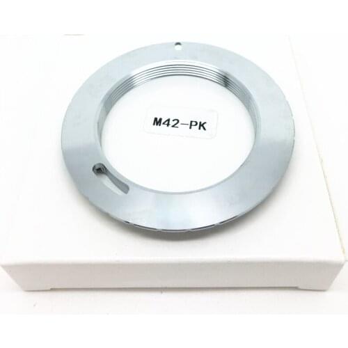 M42-PK Lens Adapter Ring for M42 Mount Lens to Pentax PK K-5 K-30 K-M Camera