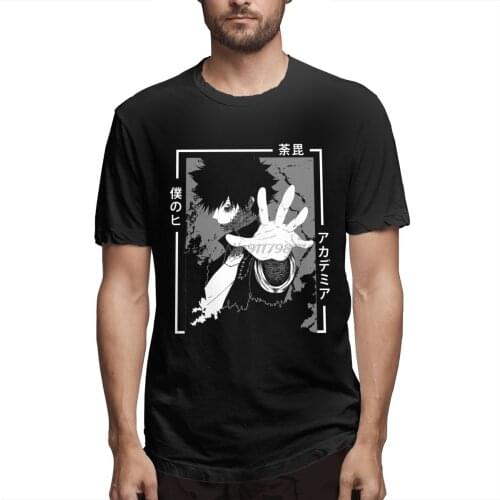 Boku No Hero Academia Dabi T Shirt Oversized O-neck Cotton Short Sleeve Shirt Men Cotton Tees Streetwear Harajuku