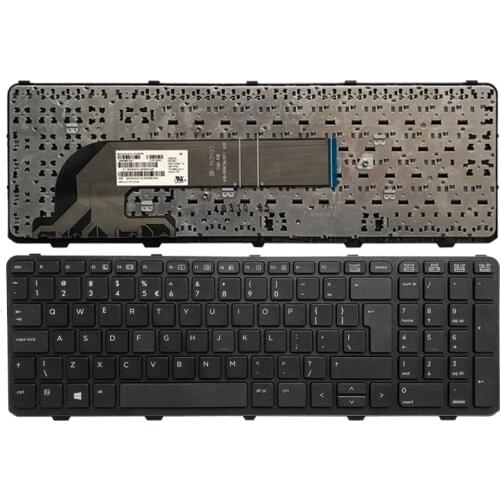 NEW UI laptop keyboard for HP V139502AS1 PK1315A2A00 NSK-CQCSC PK1315A1A00 PK1315A3A00 MP-12M73US-698 with frame