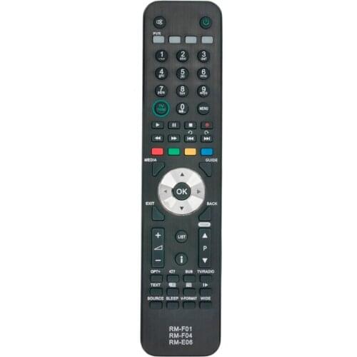 New TV Remote Control RM-F01RM-F04 RM-E06 for Freeview HD Fox T2