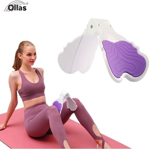 Ollas Leg and Hip Trainer Pelvic Floor Muscle Repair Training Inner Thigh Buttocks Exerciser Home Leg Muscle Thin Leg Equipment