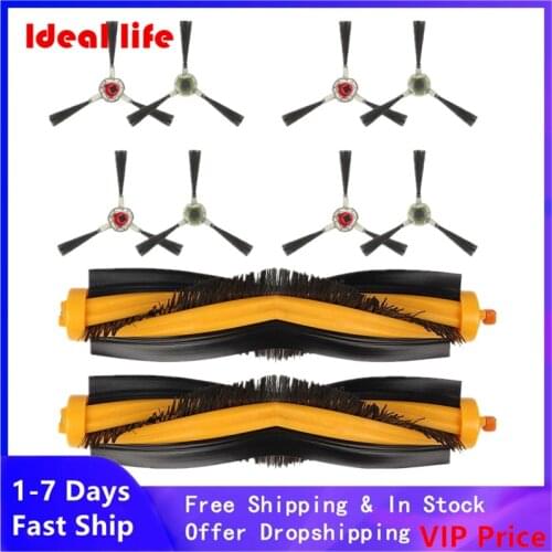 Main Roller Side Brushes For Ecovacs OZMO 610 930 Deebot 900 DR95 DR96 DR97 DR98 M81 DM81PRO M85 M88 Vacuum Cleaner Side Brush