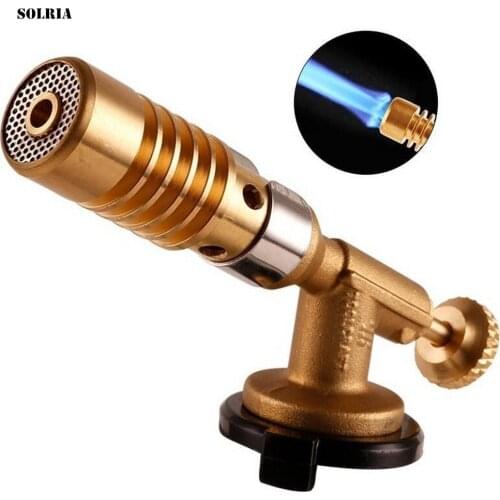 Welding Gas Gun Point High Temperature Card Spray Gun Thick Wall All Copper Charcoal Outdoor Welding Gun Kitchen Cook Gas Tools