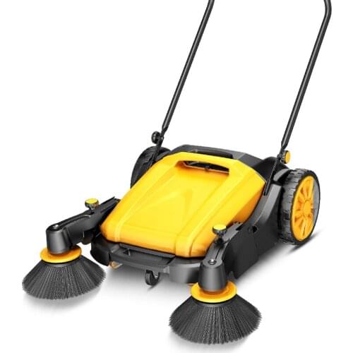 Industrial Hand Push Type Non-powered 98cm Sweeper Dust Sweeper for Road Storage In Factory Workshop and Breeding Yard Zg-55t
