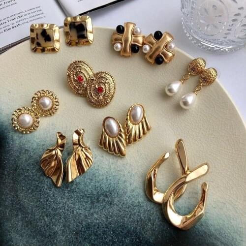 New Sweet Design Alloy Stud Earring Geometric