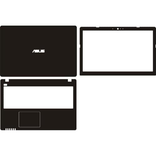 Laptop Carbon fiber Skin Sticker Cover For ASUS X550LA X550LC X550VL X550 X550ZA X550ZE X550VX X550JX X550CC 15.6"