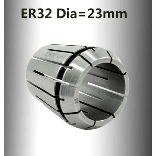 1pcs ER 32 ER32 Oversize 23mm Spring Collet Tool Collets Drill Chuck Arbors CNC Milling Lathe Cutter DIN 6499B Free shipping