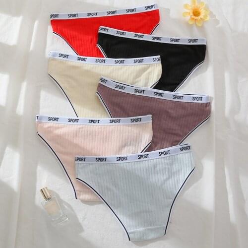 1PCS/Set Womens Panties Cotton Underwear Sexy High waist Briefs Panty Fashion Women Underpants Female Breathable Lingerie