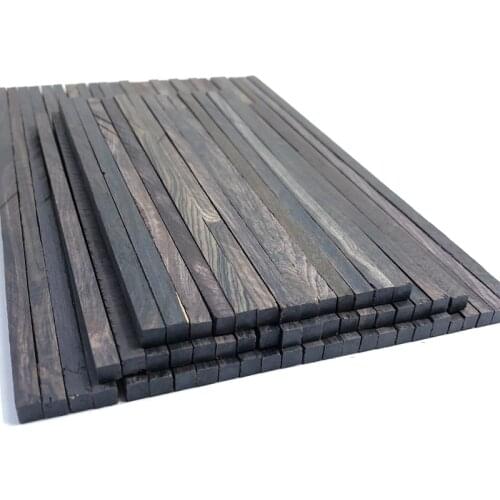 10 Ps Sandalwood Material Thin Wood Strips Bird Cage Carving Material 15/25/30*0.5*0.5cm Black wood/Ramulus dauricus
